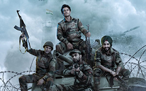 First Look poster of Bollywood Action/Drama film, Battalion 609